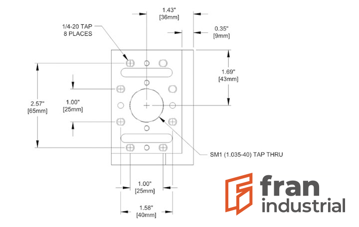 imagen plano de pieza